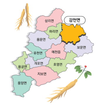 예천군 감천면