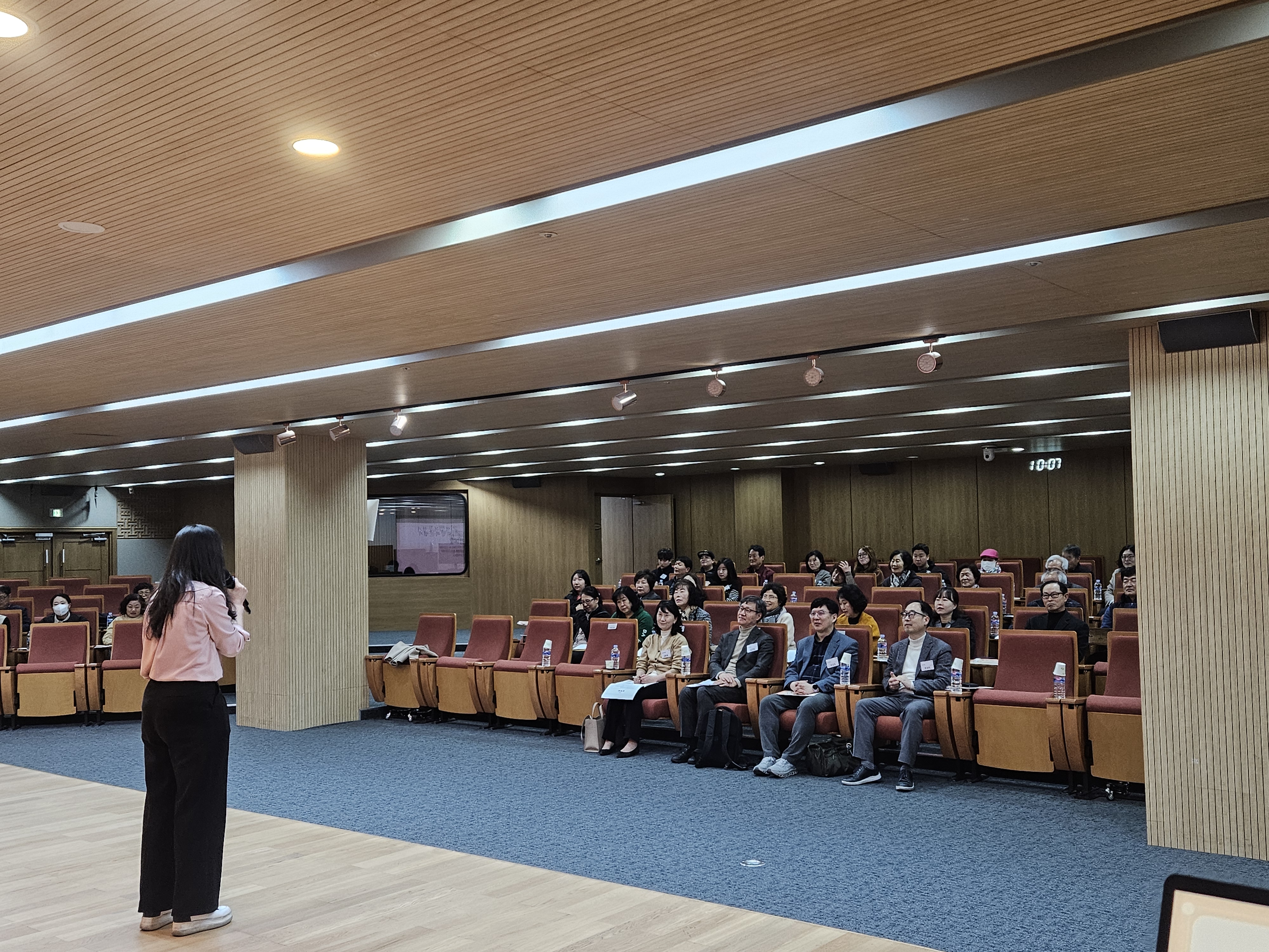 경상북도 건강마을 마음학교 기행문 사업 설명회